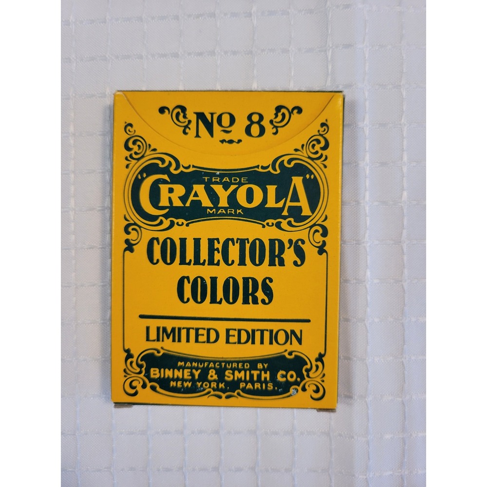 Vintage 1991 Crayola‎ Collectors Colors Limited Edition 8 Pack Retired Colors